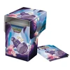 Kolekcionuojamos Kortelės - Ultra PRO Tinkaton Full-View Deck Box Up to 80 Cards, Self-Locking Lid, Juodas