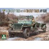 U.S. Army Willys Jeep su priekaba ir MP figūrėle, 1/35, Takom