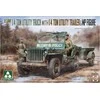 U.S. Army Willys Jeep su priekaba ir MP figūrėle, 1/35, Takom