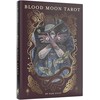 Us Games Systems Blood Moon Tarot prabangi taro kaladė su knyga, 78 akvarelės kortos
