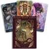Us Games Systems Blood Moon Tarot prabangi taro kaladė su knyga, 78 akvarelės kortos