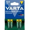 Varta AAA įkraunamos baterijos 1000mAh R2U, 4 vnt NiMH
