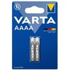 Varta AAAA šarminės baterijos LR61 E96, 1,5 V, 2 vnt.