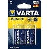 Varta Long Life C LR14 šarminės baterijos, 2 vnt., 1,5 V