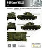 Vespid Models A34 Comet Mk.1B britų tankas 1/72 plastikinis modelis