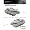 Vespid Models Leopard 2A7 vokiečių tankas 1/72 – plastikinis surinkimo modelis