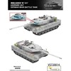 Vespid Models Leopard 2A7 vokiečių tankas 1/72 – plastikinis surinkimo modelis