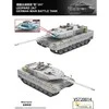 Vespid Models Leopard 2A7 vokiečių tankas 1/72 – plastikinis surinkimo modelis