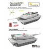 Vespid Models Panther KF51 Deluxe 1/72 su kamufliažu ir metaliniu vamzdžiu