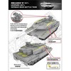 Vespid Models VESPID Leopard 2A7+ vokiečių pagrindinis tankas 1/72 rinkinyje