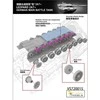 Vespid Models VESPID Leopard 2A7+ vokiečių pagrindinis tankas 1/72 rinkinyje