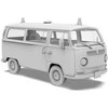 Volkswagen T2 1967 tarnybinis mikroautobusas 1/35 AK Interactive