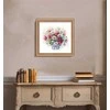Riolis Kryželiu siuvinėjimo rinkinys „Watercolor Cosmos“ 30x30 cm SR2228