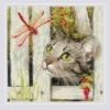 Riolis Kryželiu siuvinėjimo rinkinys. „Kas tu toks?“ 20x20 cm SR2289