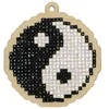 Wizardi Deimantinės mozaikos suvenyras Yin and Yang WW181