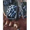 Wizardi Deimantinis paveikslas Chocolate and Blueberries WD046 38*48 cm