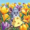 Wizardi Deimantinis paveikslas (Discontinued) Harvest Mouse WD2452