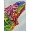 Wizardi Deimantinis paveikslas Iguana WD065 27*38 cm