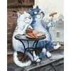 Wizardi Deimantinis paveikslas On the Roof WD264 40*50 cm