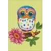 Wizardi Deimantinis paveikslas Owl Maia WD248 20*30 cm