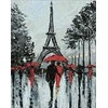 Wizardi Deimantinis paveikslas Paris in Rain WD156 38*48 cm