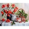 Wizardi Deimantinis paveikslas Poppies and strawberries WD2619