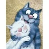 Wizardi Deimantinis paveikslas Sweet Tenderness WD263 30*40 cm