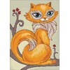 Wizardi Deimantinis paveikslas Wise Kitty WD203 27*38 cm