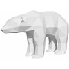 Beldizart Wizardi 3D popieriaus gaminimo rinkinys Baltasis lokys PP-2PLB-WHT