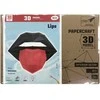 Beldizart SALE Wizardi 3D popieriaus konstravimo rinkinys Lūpos Juoda/Raudona PP-1GUB-2BR