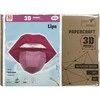 Beldizart SALE Wizardi 3D popieriaus modelio rinkinys Lips Rožinė/Crimson PP-1GUB-2MP