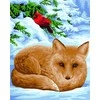 Wizardi Tapybos Pagal Skaičius Rinkinys - Little Fox 40x50 cm L024
