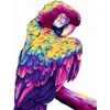 Wizardi Tapybos pagal skaičius rinkinys: H140 Parrot Pop Art 40*50
