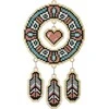 Wizardi Wood Beldizart Dreamcatcher - Širdis WWP0506