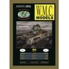 Wmc Models Sturmpanzerwagen Oberschlesien vokiečių tankas 1/25 – popierinis modelis WMC