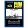 Wmc Models WMC Petr Velikij laivo faneros lazeriu pjautas rėmas, mastelis 1:200