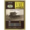 Wmc Models WMC Pz.Kpfw. KV-2 754(r) faneros lazeriu pjautas karkasas 1/25