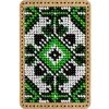 Wonderland Crafts Adatinės dėžutės karoliukų siuvinėjimo rinkinys, PRECIOSA, 6×9 cm, 4 spalvos