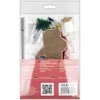 Wonderland Crafts Karoliukų siuvinėjimo rinkinys ant medžio – PRECIOSA, 8.5×12.5 cm