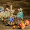 Wonderland Crafts Karoliukų siuvinėjimo rinkinys ant medžio su PRECIOSA, 11 spalvų, 11x13 cm