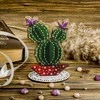 Wonderland Crafts Karoliukų siuvinėjimo rinkinys ant medžio su stovu, 10×14,5 cm, 11 spalvų