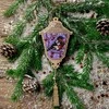 Wonderland Crafts Karoliukų siuvinėjimo rinkinys ant medžio PRECIOSA, 8×12,5 cm, 11 spalvų
