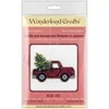 Wonderland Crafts Karoliukų siuvinėjimo rinkinys ant medžio – PRECIOSA, 8.5×12.5 cm