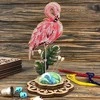 Wonderland Crafts Karoliukų siuvinėjimo rinkinys ant medžio – adatinė, 10×19,5 cm