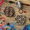 Wonderland Crafts Magnetinis dvipusis adatos laikiklis siuvinėjimui, neodimio, 3.5×3 cm