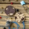 Wonderland Crafts Magnetinis dvipusis adatų laikiklis siuvinėjimui kryželiu, neodimio magnetai
