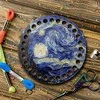 Wonderland Crafts Mulinių siūlų organizatorius siuvinėjimui, su numeriais, 15x15 cm