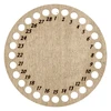 Wonderland Crafts Mulinių siūlų organizatorius siuvinėjimui, su numeriais, 15x15 cm