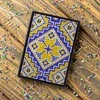 Wonderland Crafts Paso viršelio siuvinėjimo karoliukais rinkinys, dirbtinė oda rankdarbiams