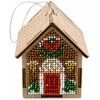 Wonderland Crafts Siuvinėjimo karoliukais rinkinys ant medžio – medinė bazė, PRECIOSA